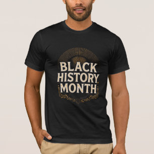 T-Shirt Mois de l'Histoire des Noirs / 100e Annive