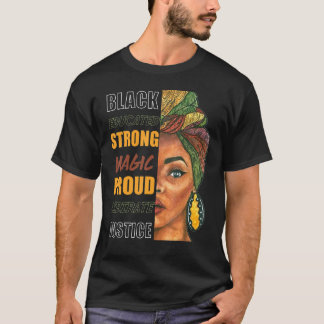 T-shirt Mois de l'histoire des Noirs 2022 Femmes Noires fo