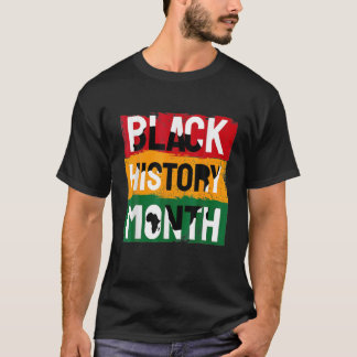 T-shirt Mois de l'histoire des Noirs 2022 Histoire des Noi