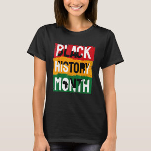T-shirt Mois de l'histoire des Noirs 2022 Histoire des Noi