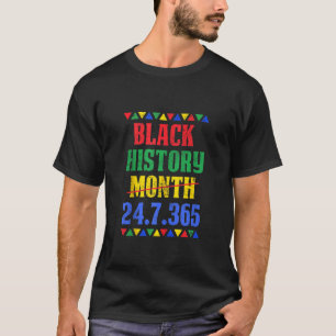 T-shirt Mois de l'histoire des Noirs 247365 Melanin Africa