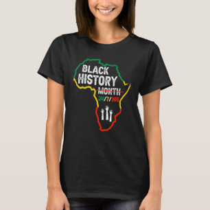 T-shirt Mois de l'histoire des Noirs 247365 Melanin Africa