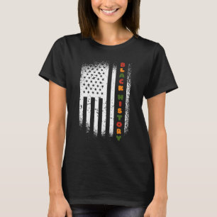 T-shirt Mois de l'histoire des Noirs 247365 Pride Africain