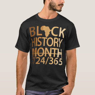 T-shirt Mois de l'histoire des Noirs 724365, ancêtre noir