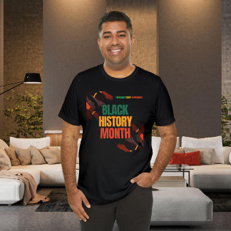 T-shirt Mois de l'histoire des Noirs à la mode