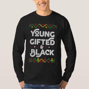 T-shirt Mois De L'Histoire Des Noirs Africains Jeunes Et C