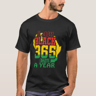 T-shirt Mois de l'histoire des Noirs afro-américains Noirs