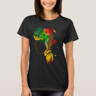 T-shirt mois de l'histoire des Noirs Ancêtres afro-améric