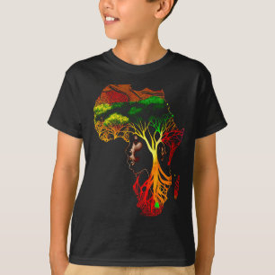T-shirt Mois de l'histoire des Noirs Ancêtres afro-américa