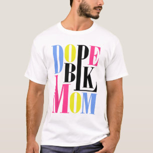T-shirt Mois de l'histoire des Noirs Fête des mères afro-a