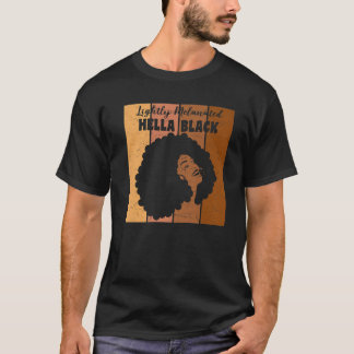 T-shirt Mois de l'histoire des Noirs Légèrement Melané Hel