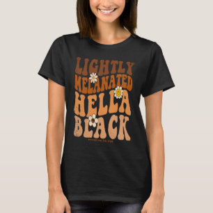 T-shirt Mois de l'histoire des Noirs légèrement mélané Hel