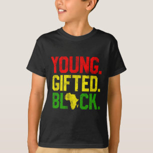T-shirt Mois de l'histoire des Noirs talentueux Cadeaux af