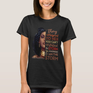 T-shirt Mois De L'Histoire Noire - Africaine Femme Afro Je