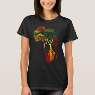 T-shirt Mois de l'histoire noire Ancêtres afro-américains