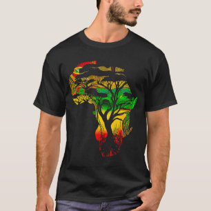 T-shirt Mois de l'histoire noire Ancêtres afro-américains