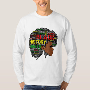 T-shirt Mois de l'histoire noire Citation africaine Graphi