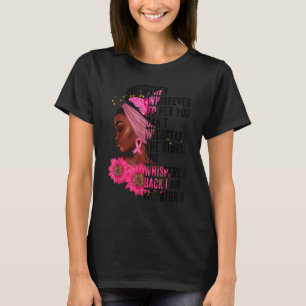 T-shirt Mois de l'Histoire Noire Fille Africaine Femme Afr