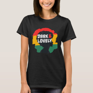 T-shirt Mois de l'histoire noire Foncé Loin
