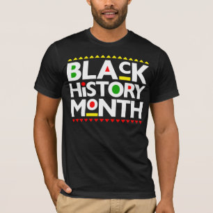T-shirt Mois de l'histoire noire Melanin Hommes Femmes Fil