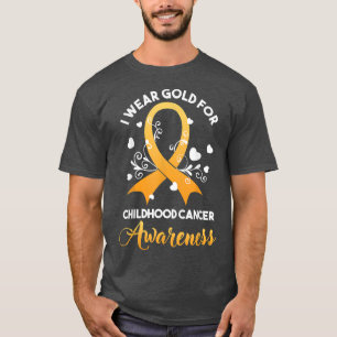 T-shirt Mois de sensibilisation à la lutte contre le cance