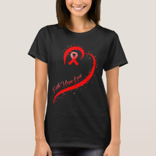 T-shirt Mois de sensibilisation à la maladie cardiaque Por