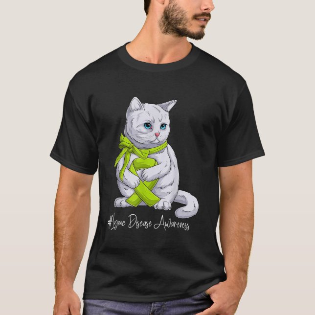 T-shirt Mois de sensibilisation à la maladie de Lyme Lime  (Devant)