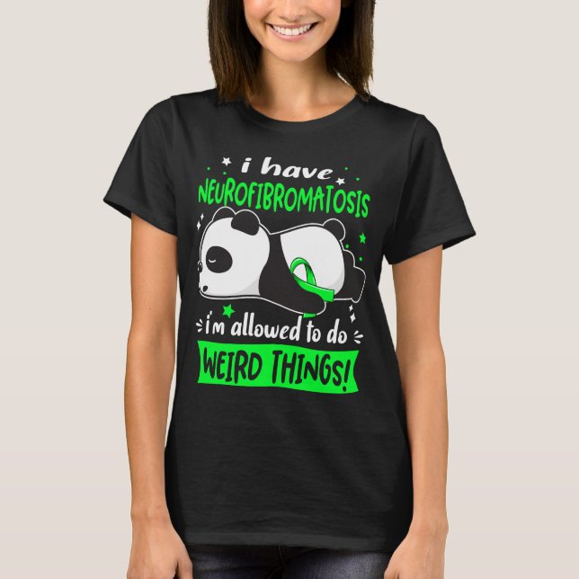 T-shirt Mois de sensibilisation à la neurofibromatose Cade (Devant)