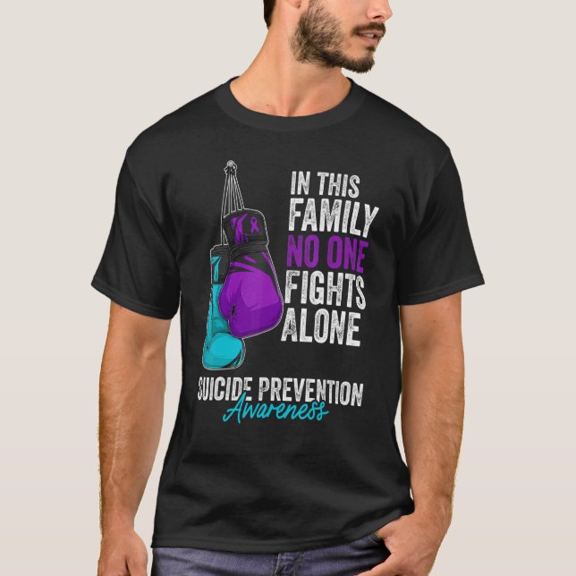 T-shirt Mois de sensibilisation à la prévention du suicide (Devant)