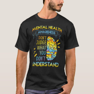 T-shirt Mois de sensibilisation à la santé mentale   Cho