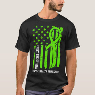 T-shirt Mois de sensibilisation à la santé mentale États-U