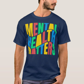 T-shirt Mois de sensibilisation à la santé mentale Matière