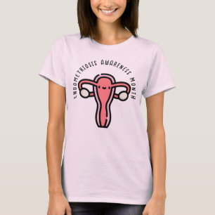 T-shirt Mois de sensibilisation à l'endométriose