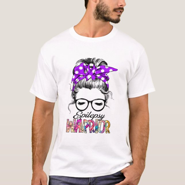 T-shirt Mois de sensibilisation à l'épilepsie Cadeaux de r (Devant)