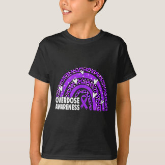 T-shirt Mois de sensibilisation à l'overdose arc-en-ciel l