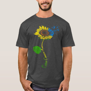 T-shirt Mois de sensibilisation au cancer colorectal Ruban