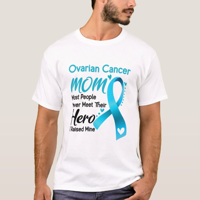 T-shirt Mois de sensibilisation au cancer de l'ovaire Cade (Devant)