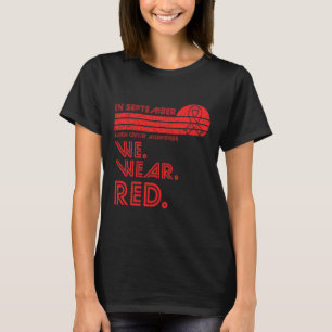 T-shirt Mois de sensibilisation au cancer du sang en septe