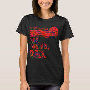 T-shirt Mois de sensibilisation au cancer du sang en septe