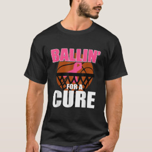 T-shirt Mois de sensibilisation au cancer du sein de baske