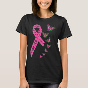 T-shirt Mois de sensibilisation au cancer du sein Femmes B