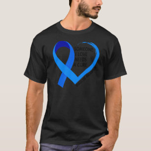 T-shirt Mois de sensibilisation au diabète T1D T2D Quelqu'