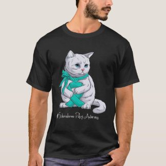 T-shirt Mois de sensibilisation au scléroderme Chat au rub