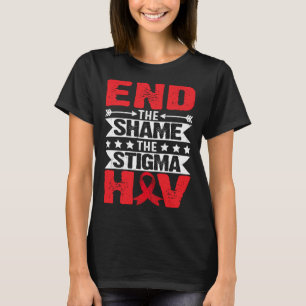 T-shirt Mois de sensibilisation au VIH SIDA Mettre fin à l