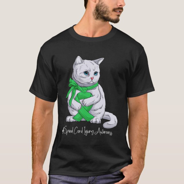 T-shirt Mois de sensibilisation aux blessures de la moelle (Devant)