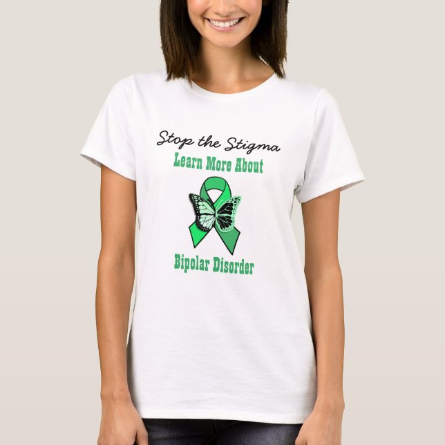 T-shirt Mois de sensibilisation aux troubles bipolaires (Devant)
