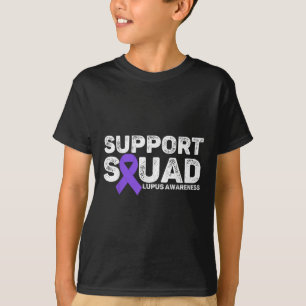 T-shirt Mois De Sensibilisation De L'Escadron Lupus Pour L