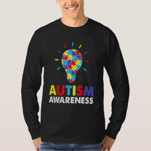 T-shirt Mois de sensibilisation sur l'autisme Autistique m