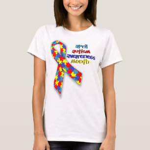 T-shirt Mois de Sensibilisation sur l'autisme d'avril
