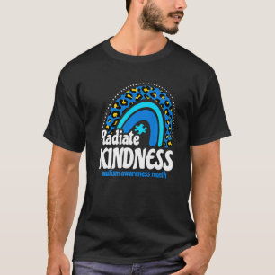 T-shirt Mois de sensibilisation sur l'autisme Rayonner Kin